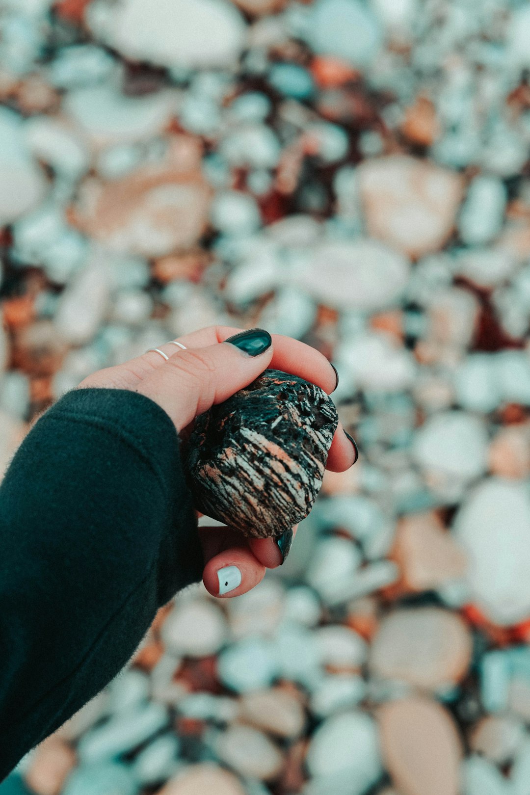 black stone fragment