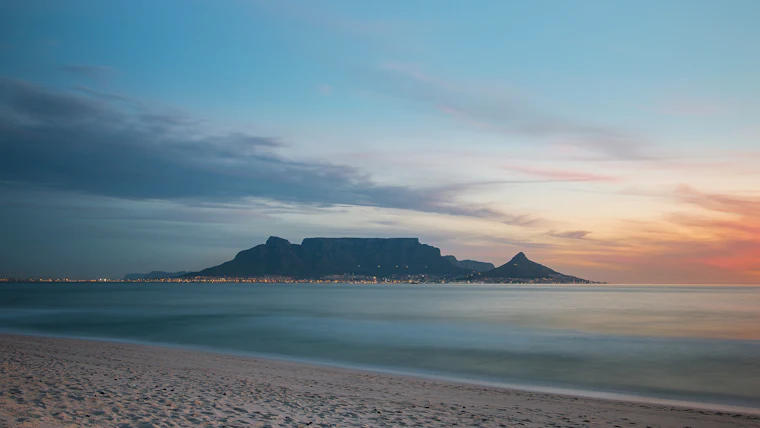Table Mountain across Table Bay