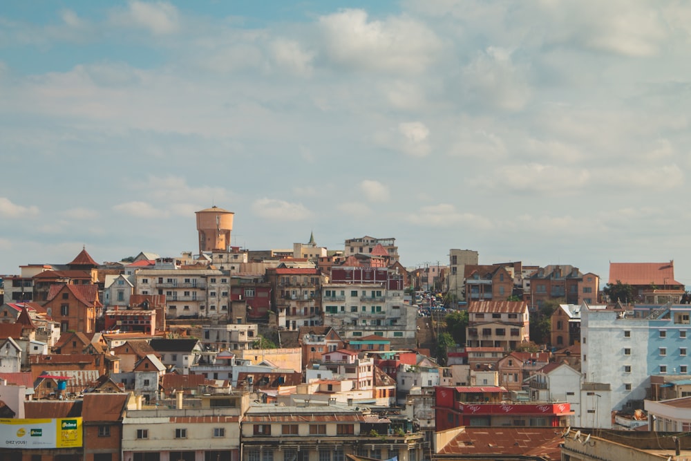 foto da paisagem de um horizonte da cidade