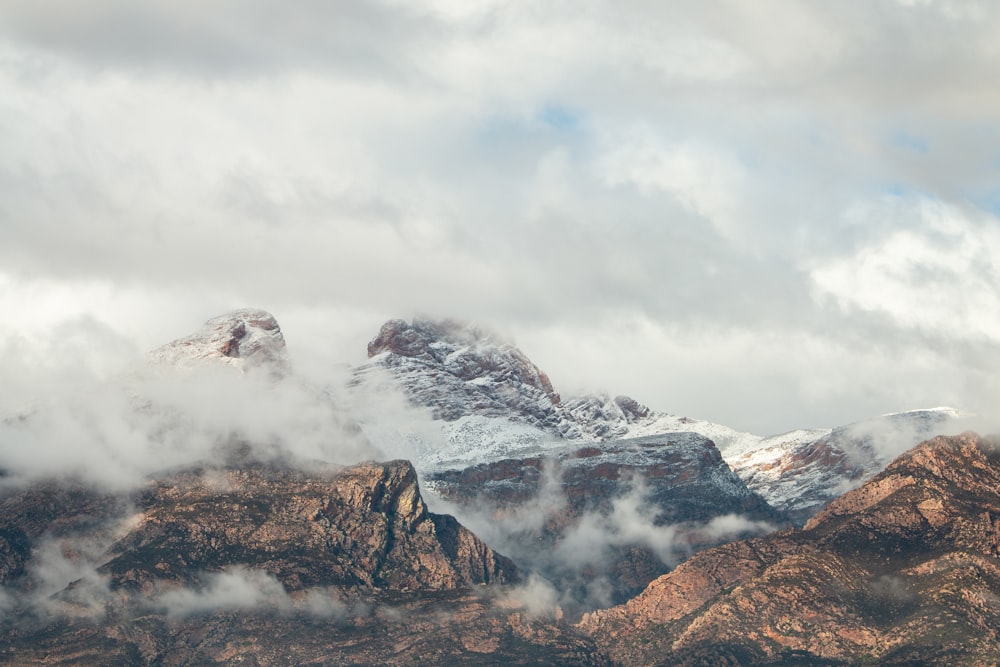 photography of mountain range during daytime