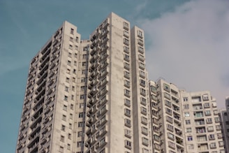 beige high rise building