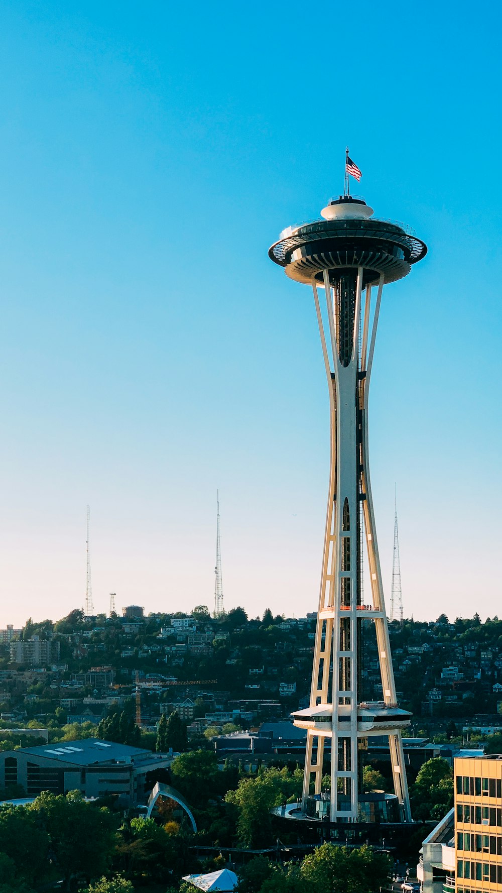 La Space Needle de Seattle dans l’État de Washington