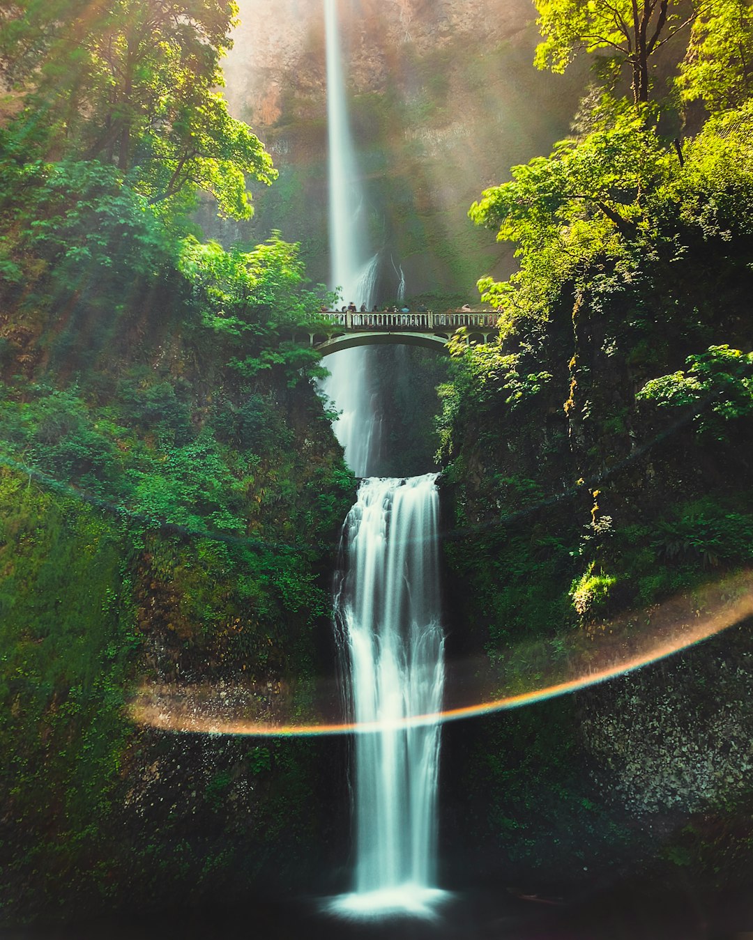 travelers stories about Waterfall in Benson Bridge, United States