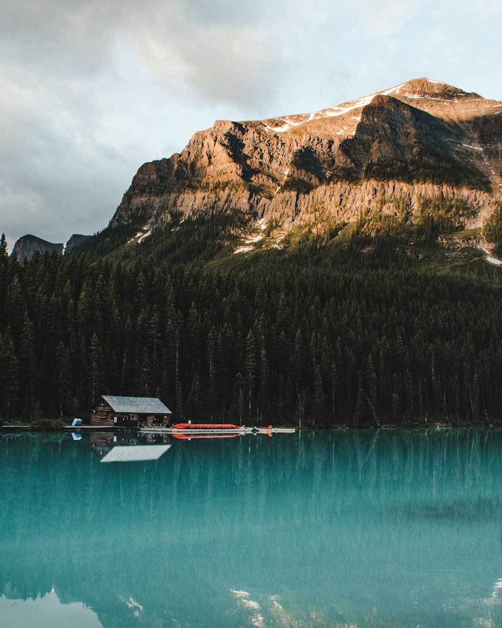 photography of lake beside mountain during daytime