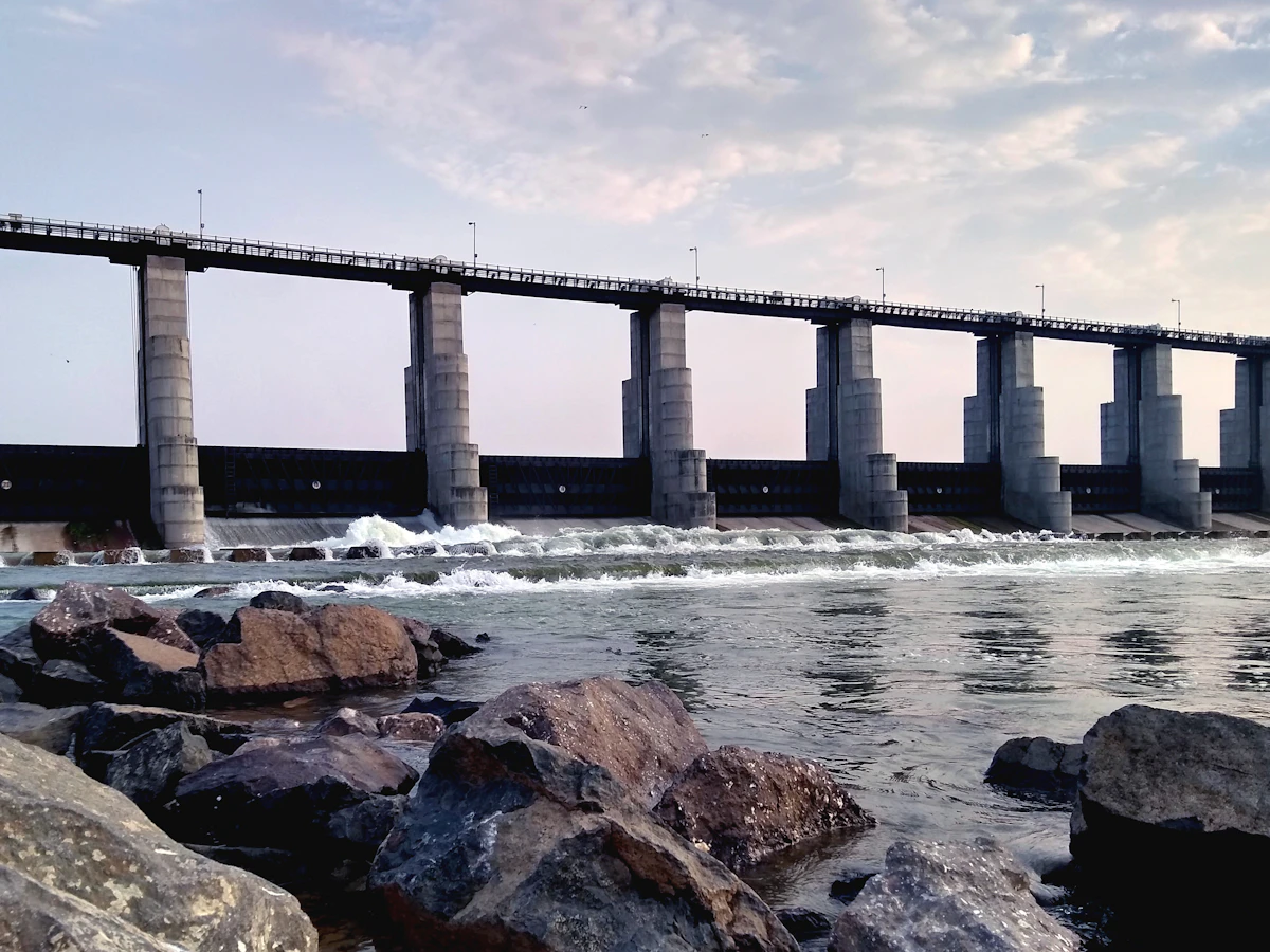 Sant Sarovar on the Sabarmati river, Gandhinagar, Gujarat