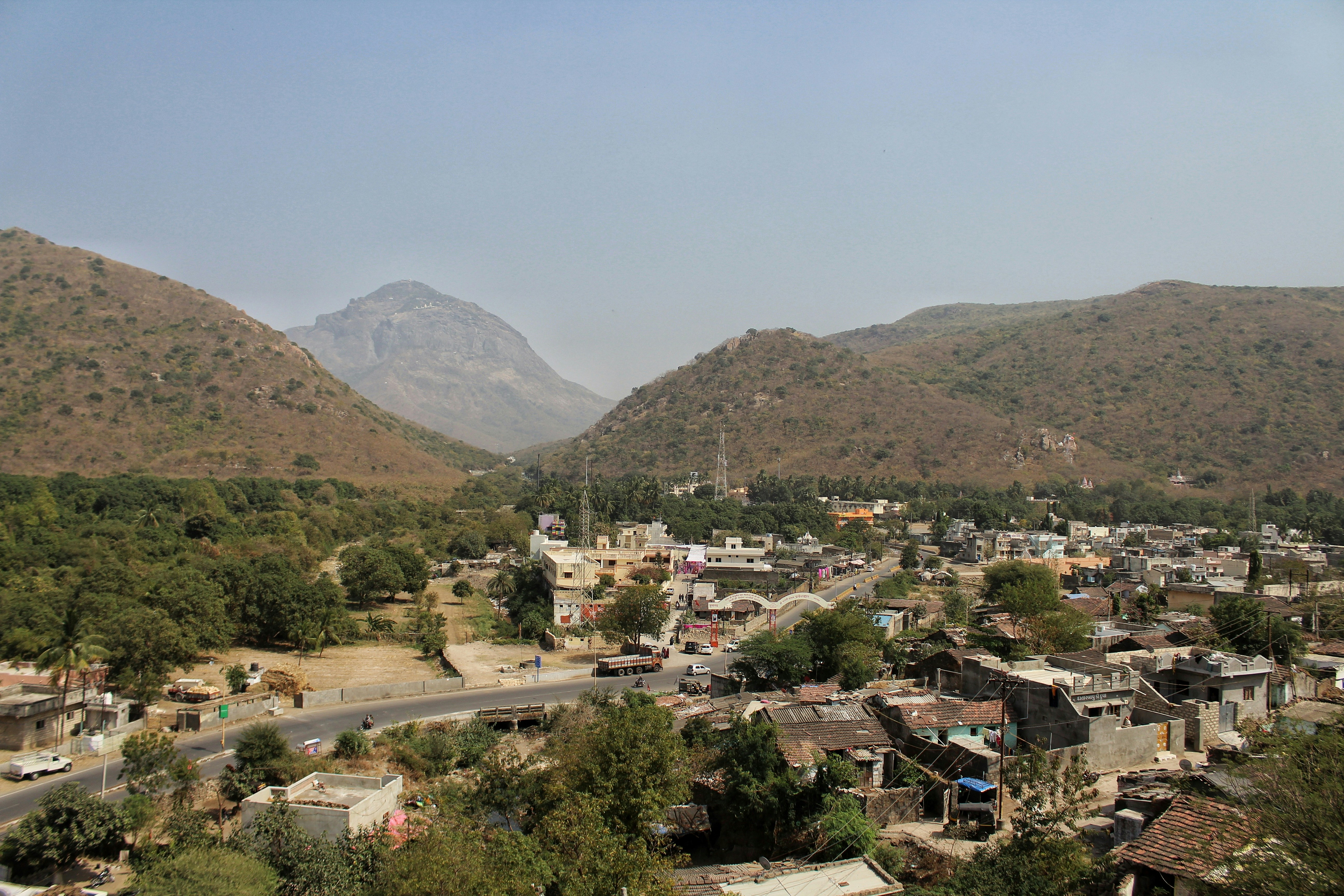 City in line of biggest mountains of GUJARAT, GIRNAR.