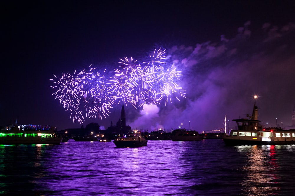 fireworks during nighttime