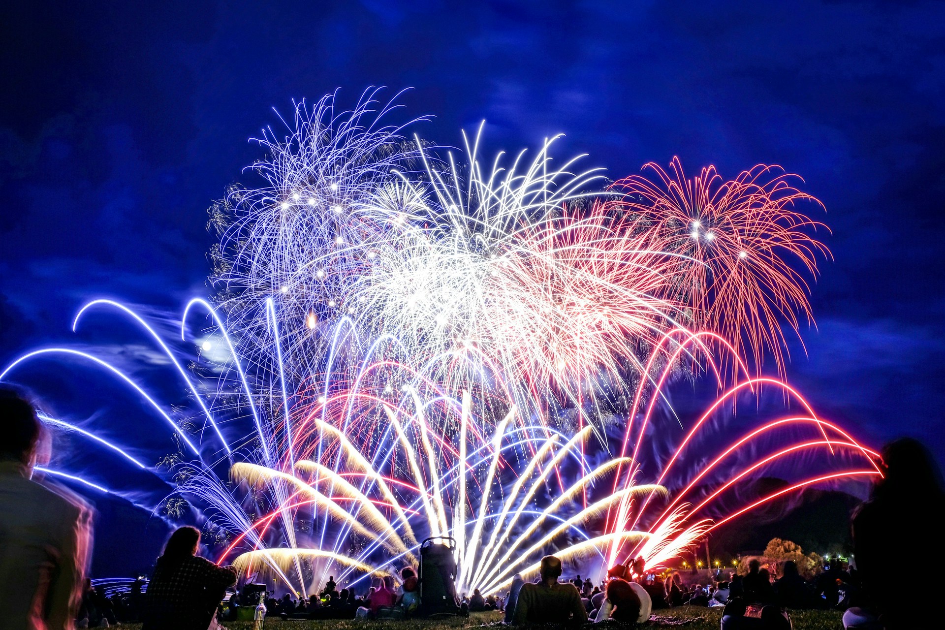 photography of fireworks during nighttime