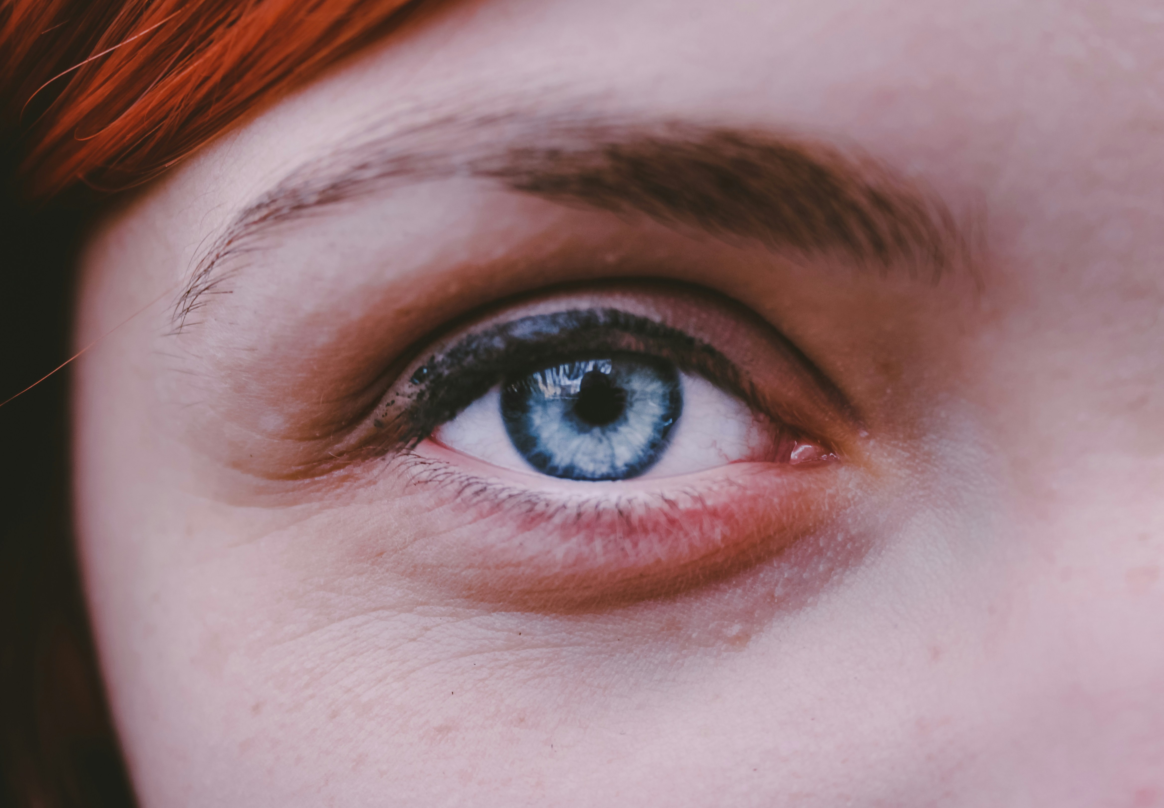 Close-up of a blue eye