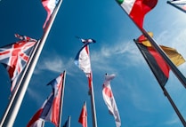 assorted national flags