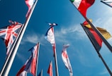 assorted national flags