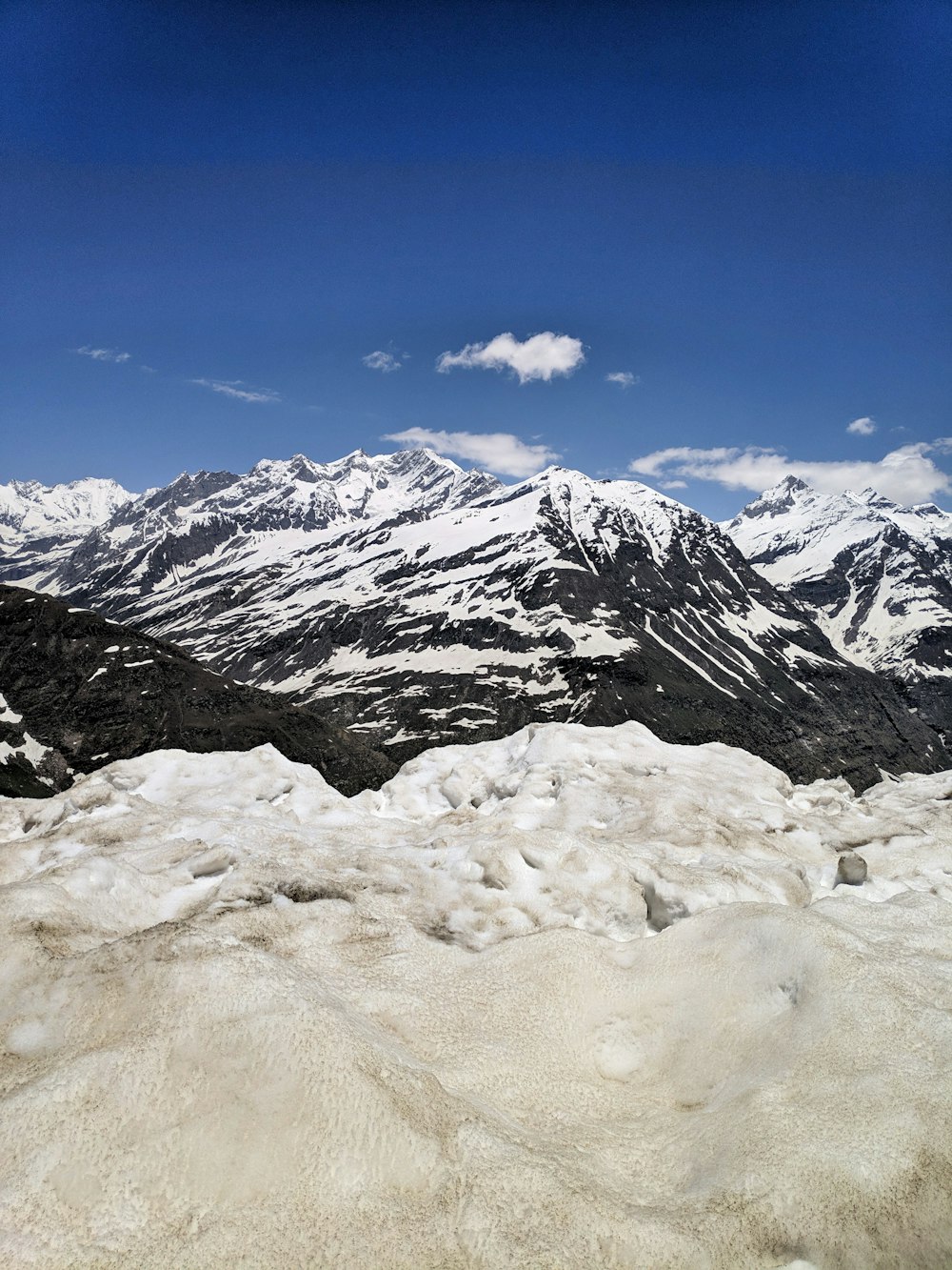 snow-covered mountain