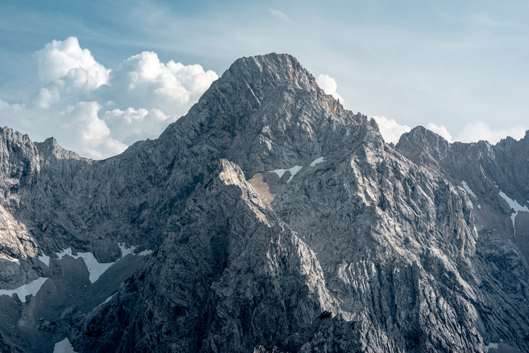 landscape photography of gray mountain