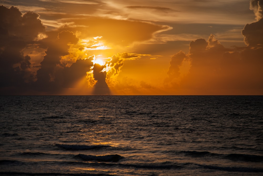 sunlight through beach