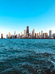 Chicago Skyline from Lake Michigan
