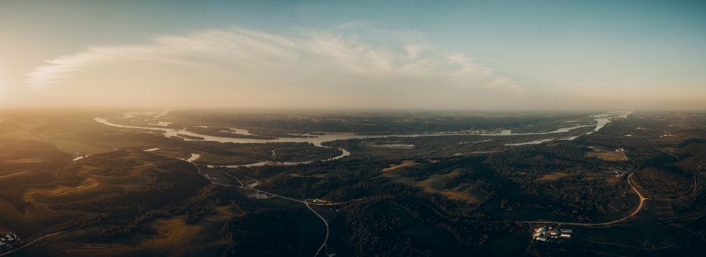 panorama skyline view