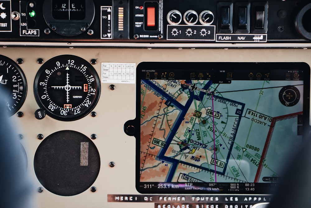 Navigation dans le cockpit