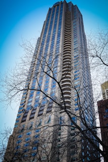 low-angle photo of high-rise building