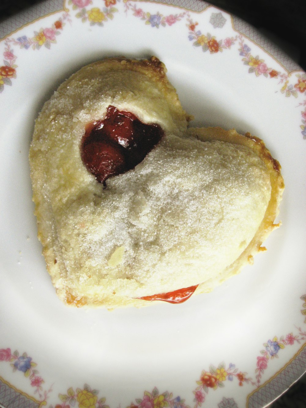 Tarte en forme de cœur