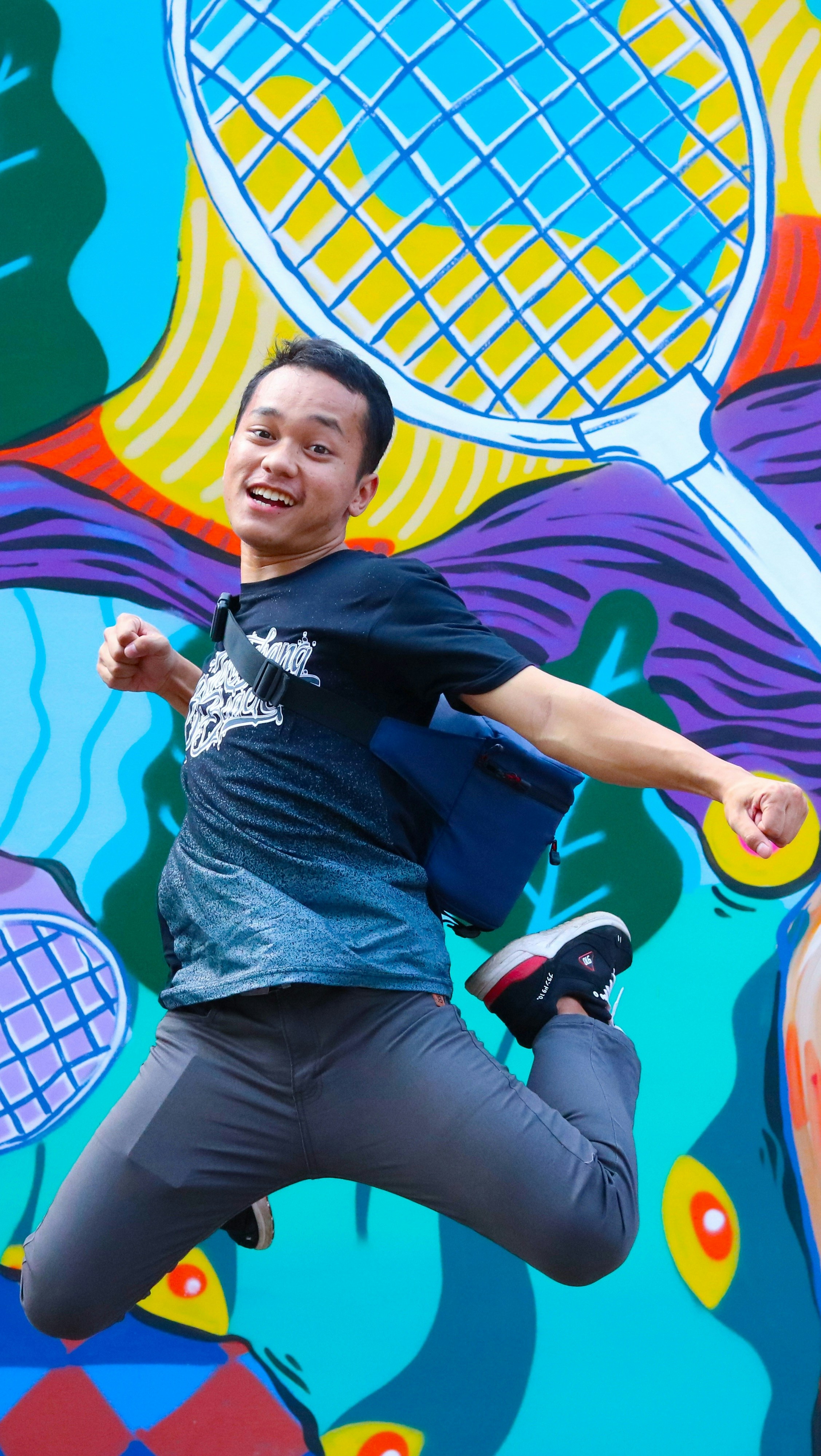 Men's Lightweight Badminton Tee