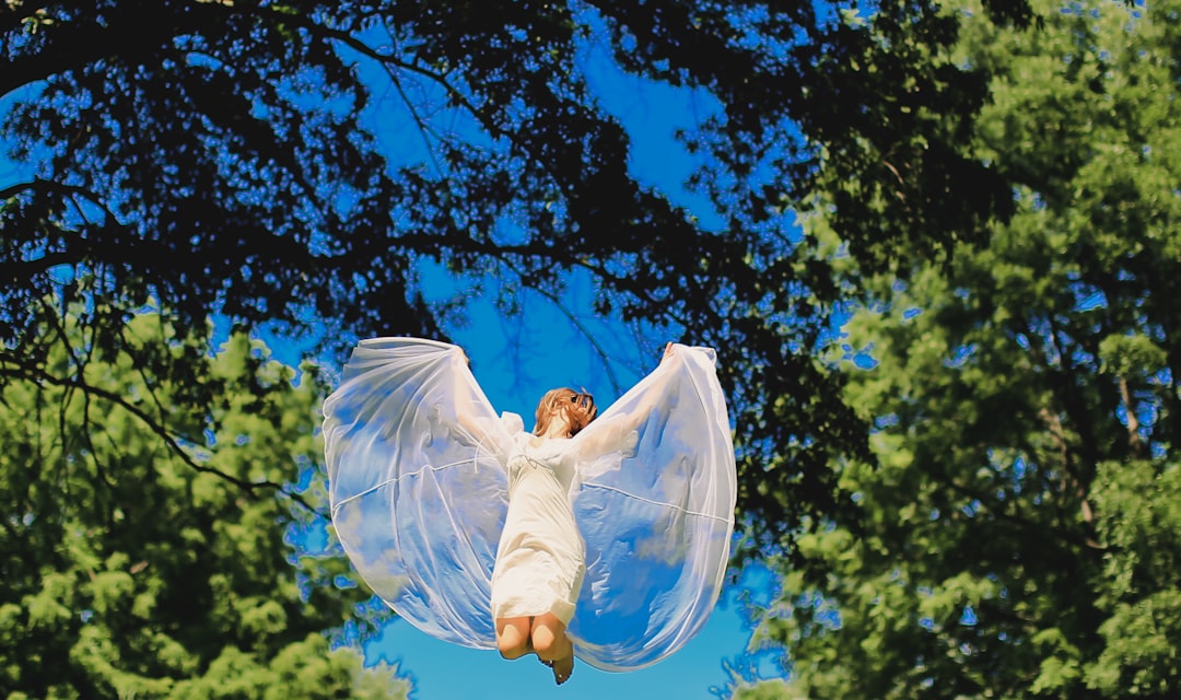 It was the perfect day for being an angel... Vibes: "More Than Ever People" by Levitation