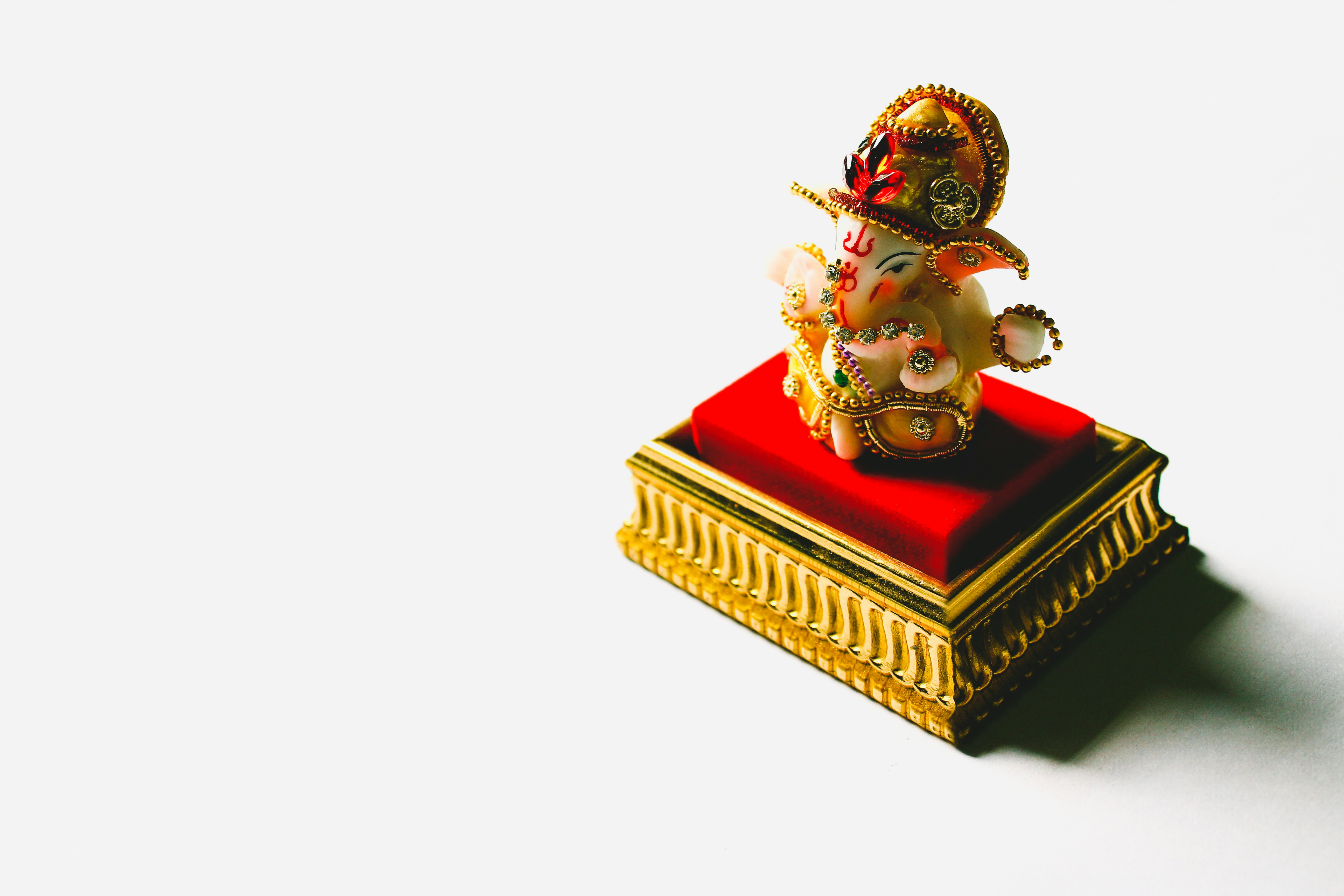 Elegant Brass Ganesha