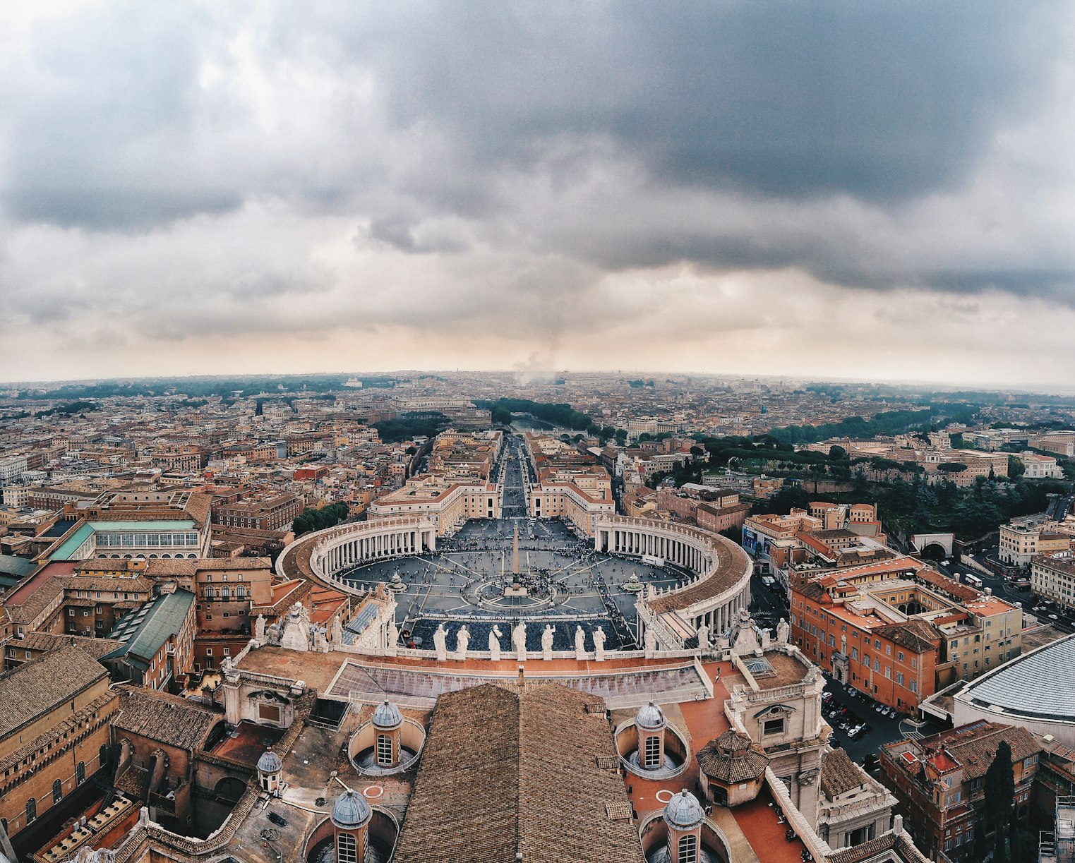 St. Peter's Square in the Vatican City (Dan Visan via Unsplash)