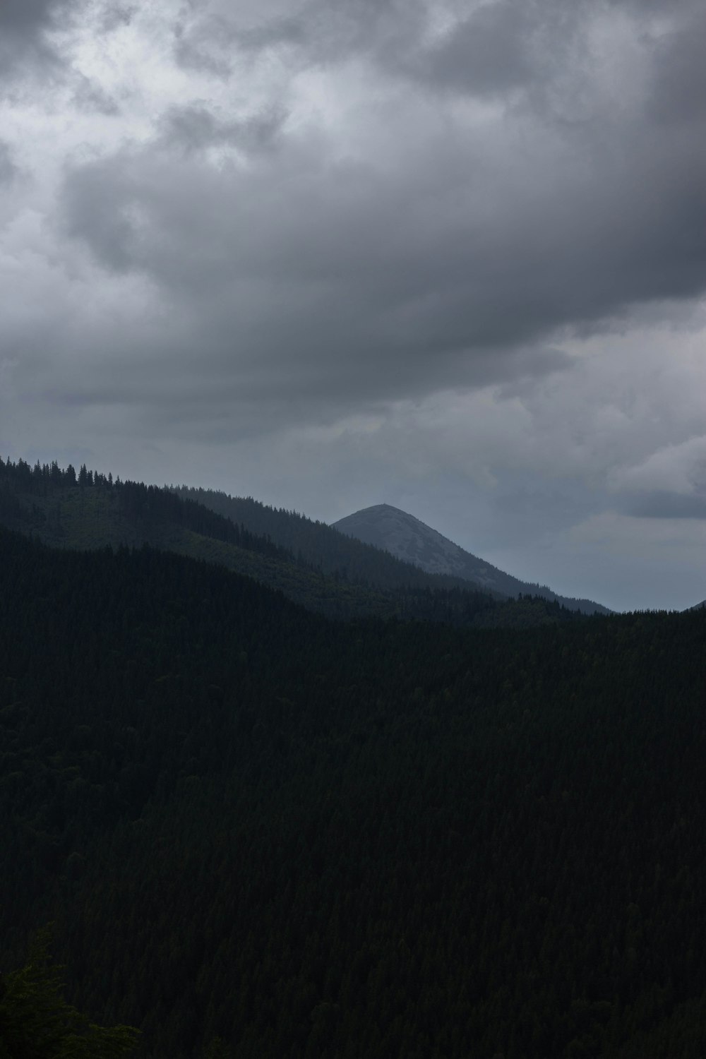 mountains during day