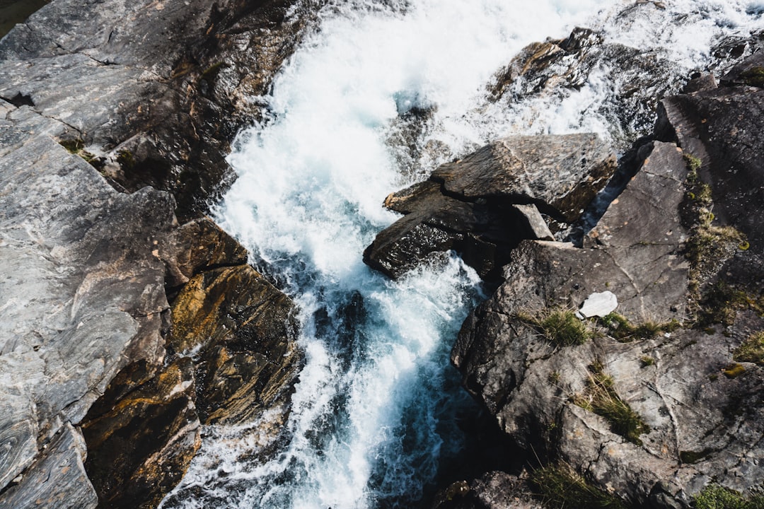 aerial photography of river during daytime