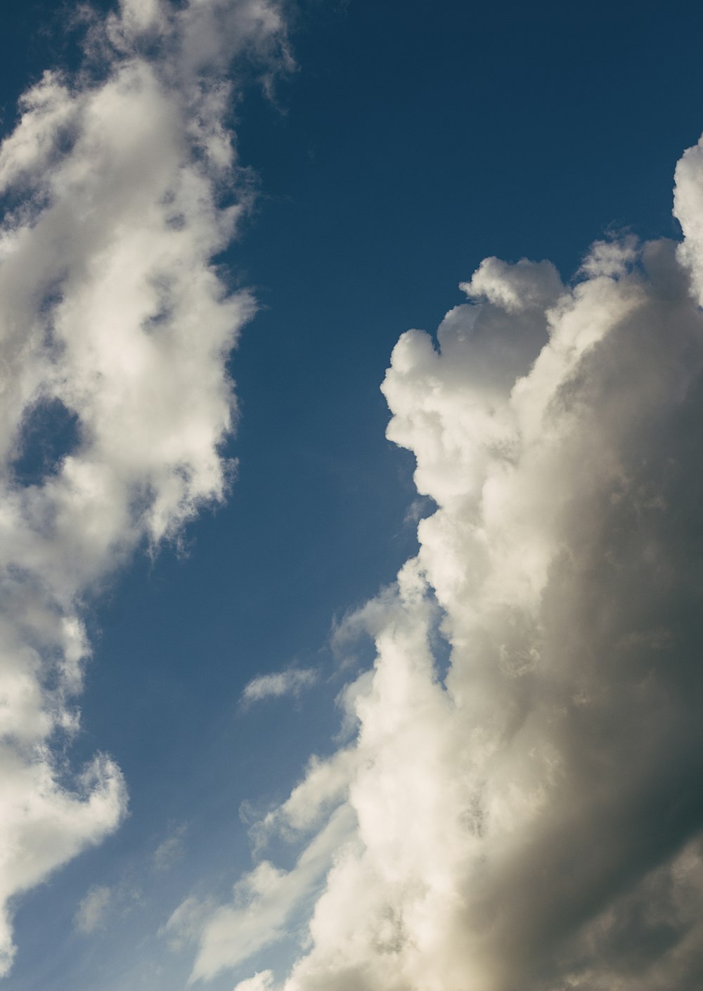 low-angle photography of clouds
