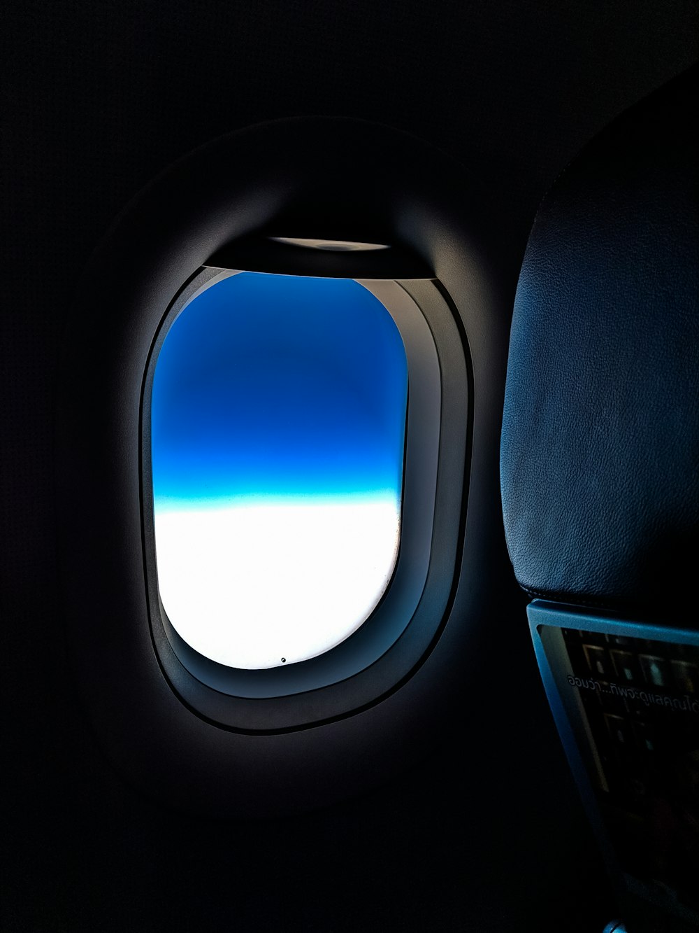 airplane window