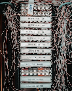 multicolored coated wire