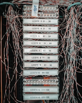 multicolored coated wire
