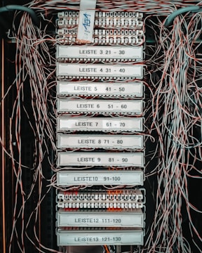 multicolored coated wire
