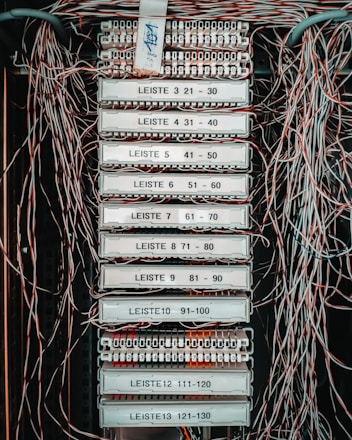 multicolored coated wire