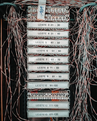 multicolored coated wire