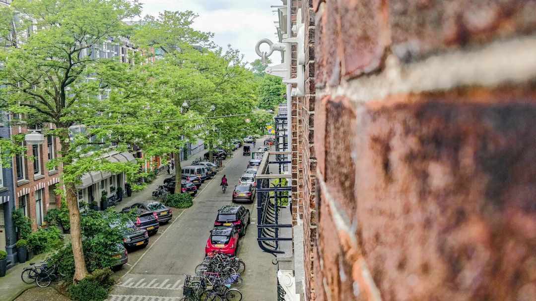 Beautiful Street in Amsterdam, Netherlands. Photo captured May 2019