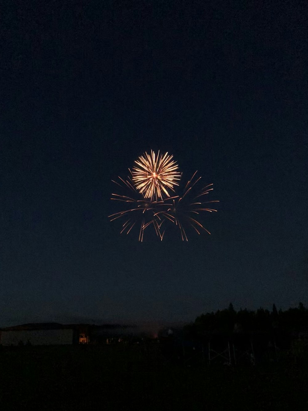 fogos de artifício durante a noite