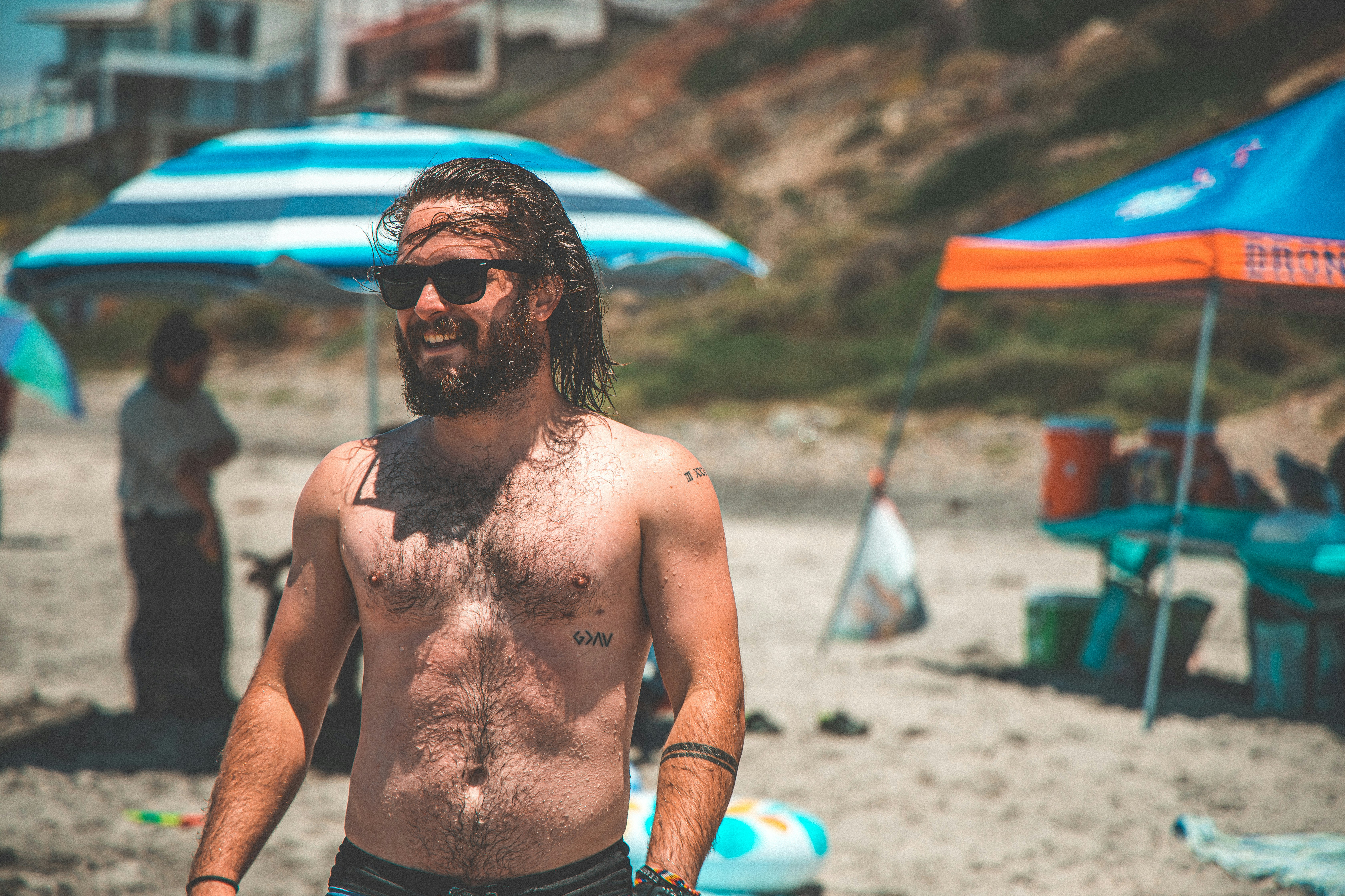 beach beard care tips - Beard Water