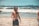 topless man on beach