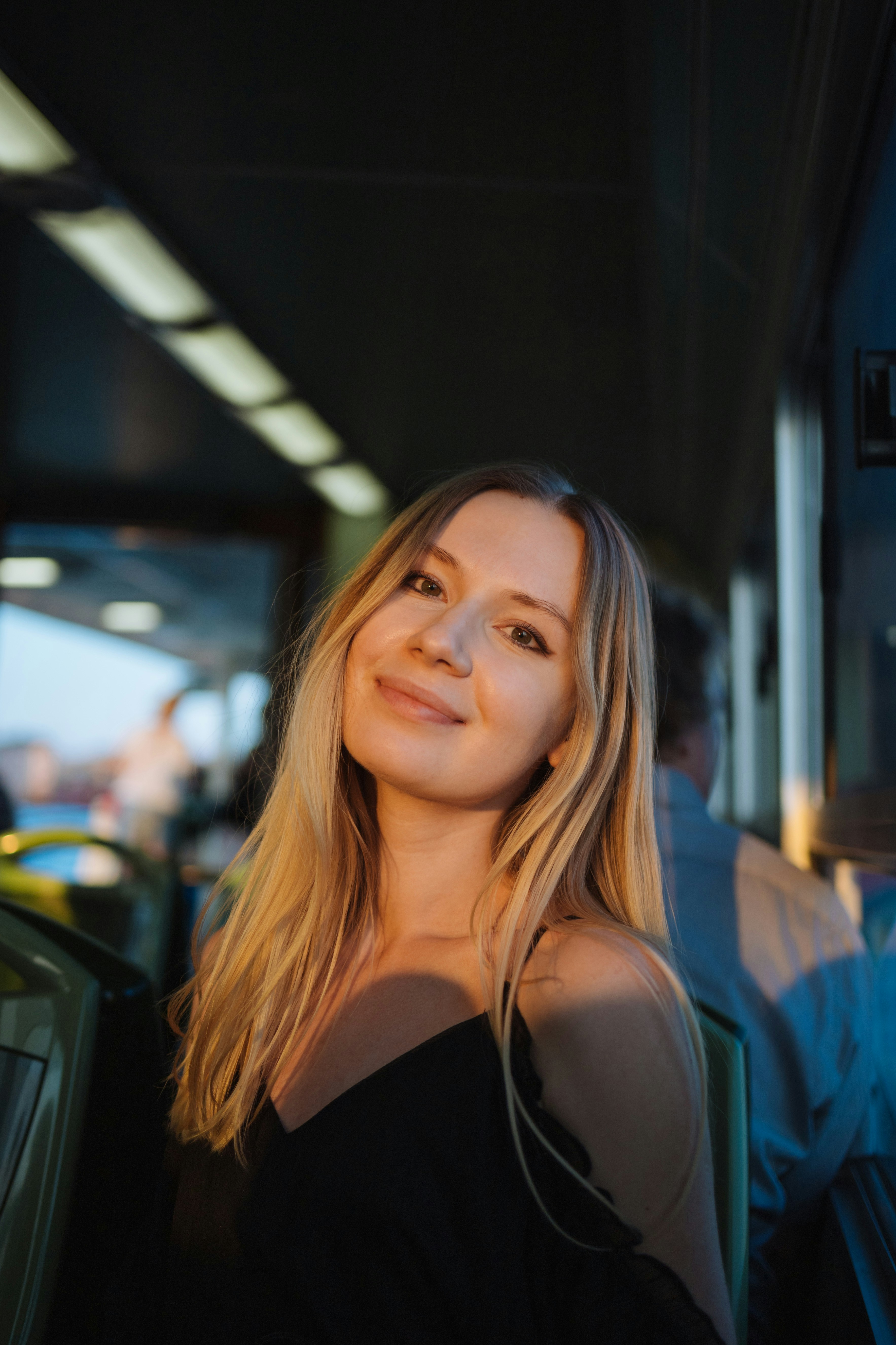 woman standing near man