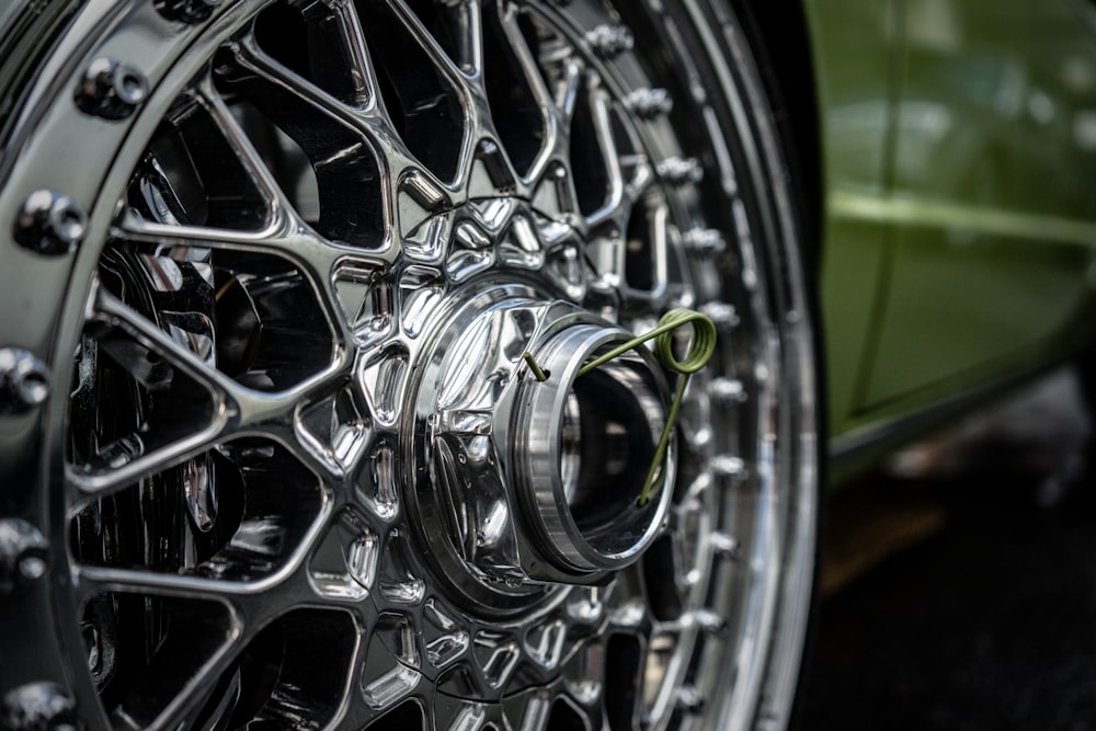 chrome vehicle wheel