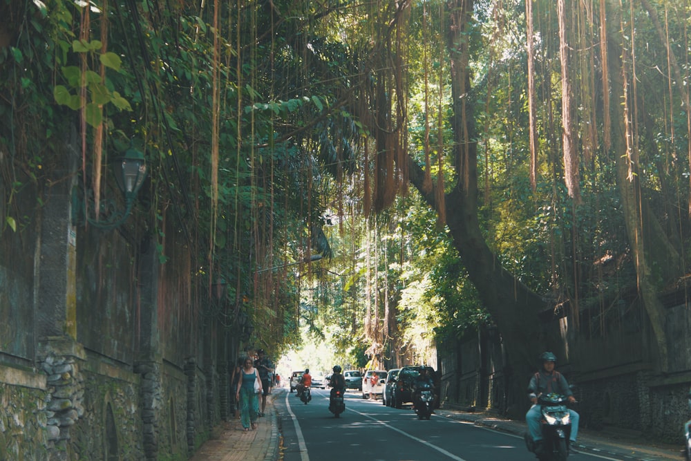 man riding on motorcycle