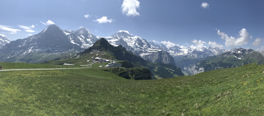 mountain under blue sky