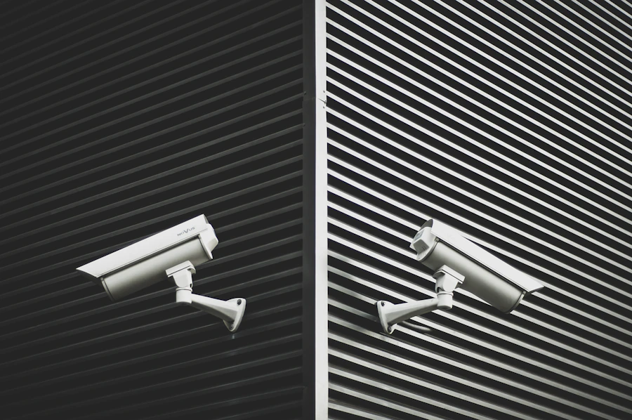 Caméras de vidéosurveillance installées