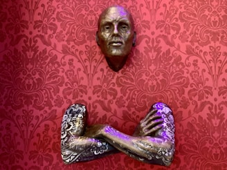 man artwork wall decor