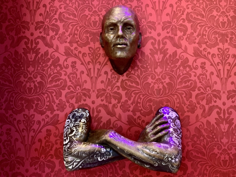 man artwork wall decor