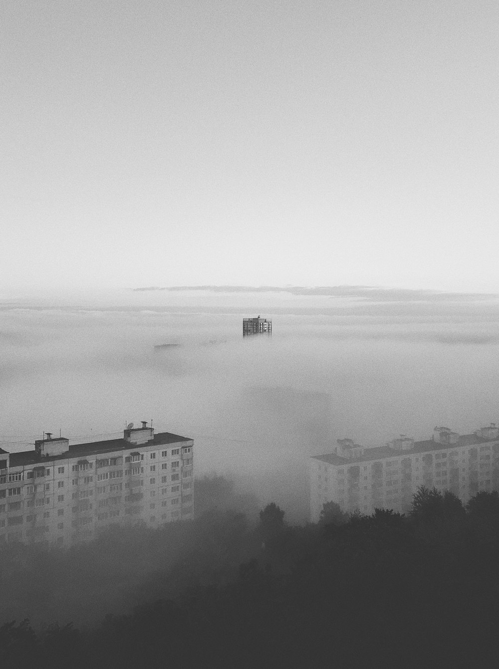 high-angle photography of high-rise building