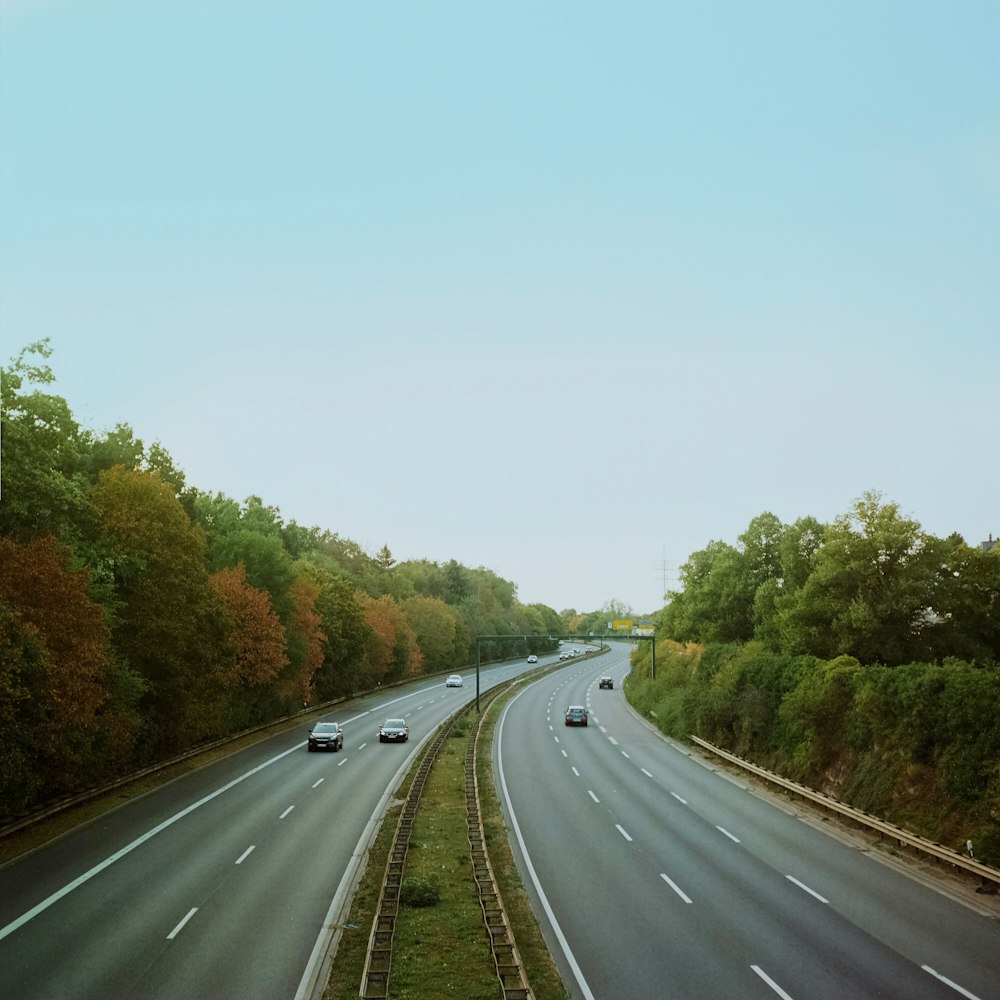 photo of asphalt road