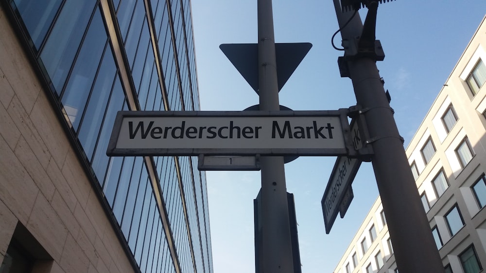 Werderscher Markt signage